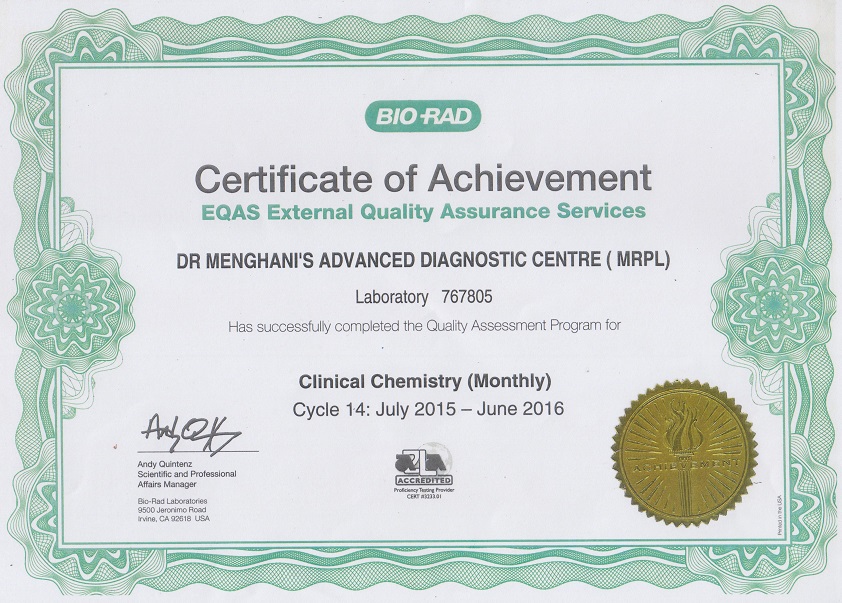 DR. MENGHANI'S ADVANCED DIAGNOSTIC CENTRE