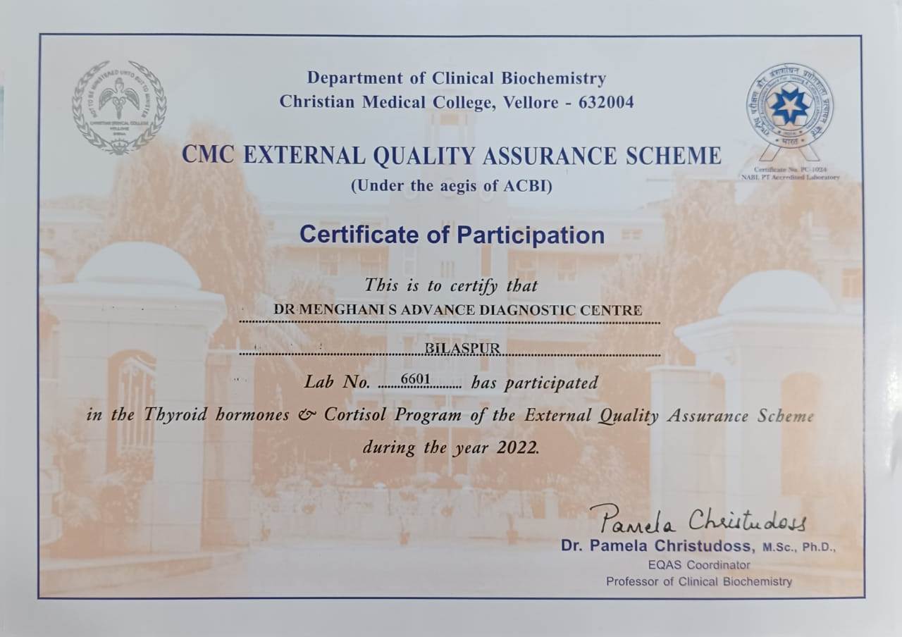 DR. MENGHANI'S ADVANCED DIAGNOSTIC CENTRE