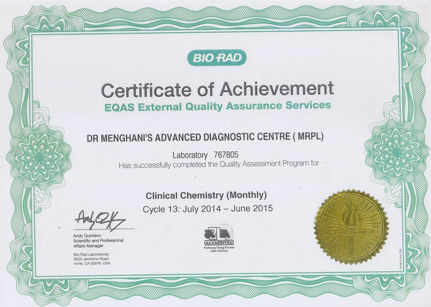 DR. MENGHANI'S ADVANCED DIAGNOSTIC CENTRE